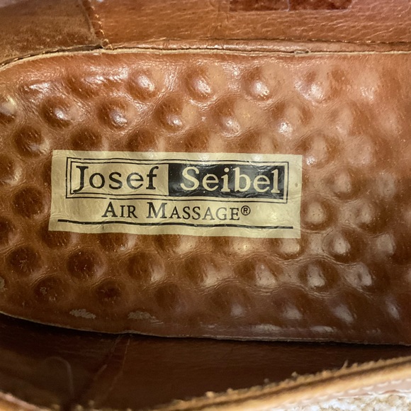 🤎🌼Josef Seibel Air Massage Tan Leather Slip-On Loafers – EU 38 (US 7.5) Boho - Picture 8 of 9